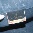 GUCCI GG Supreme Sherry Line Clutch Bag PVC Navy 89 01 030 Auth yk18615-18