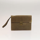 GUCCI Bamboo Bag Nylon Leather 4Set Black White Brown beige Auth yk18628-13