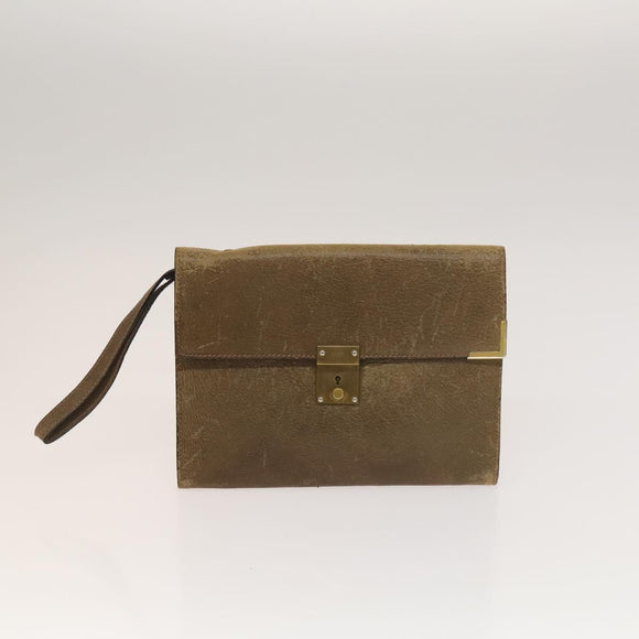 GUCCI Bamboo Bag Nylon Leather 4Set Black White Brown beige Auth yk18628