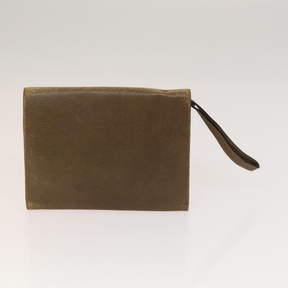 GUCCI Bamboo Bag Nylon Leather 4Set Black White Brown beige Auth yk18628