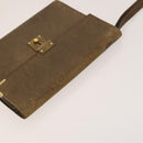 GUCCI Bamboo Bag Nylon Leather 4Set Black White Brown beige Auth yk18628-15