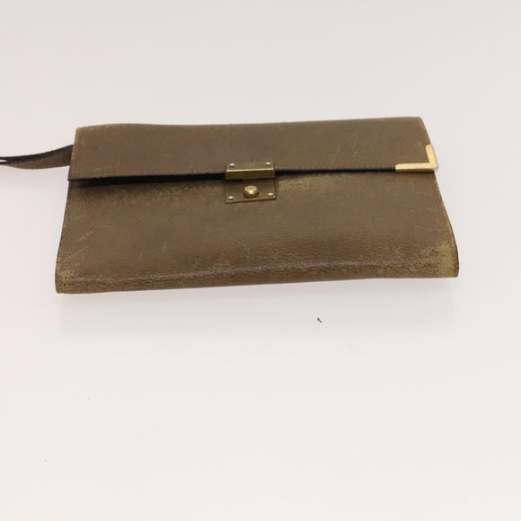 GUCCI Bamboo Bag Nylon Leather 4Set Black White Brown beige Auth yk18628