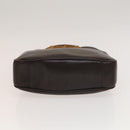 GUCCI Bamboo Bag Nylon Leather 4Set Black White Brown beige Auth yk18628-22