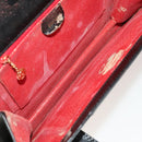 GUCCI Bamboo Bag Nylon Leather 4Set Black White Brown beige Auth yk18628-6