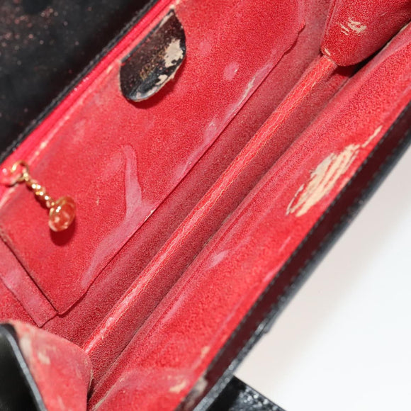 GUCCI Bamboo Bag Nylon Leather 4Set Black White Brown beige Auth yk18628