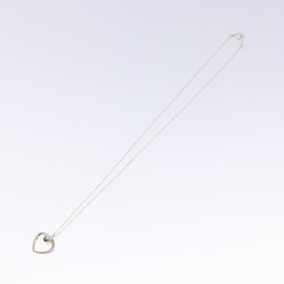 TIFFANY&Co. New Tenderness Heart Necklace Ag925 Silver Auth yk18631