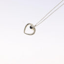 TIFFANY&Co. New Tenderness Heart Necklace Ag925 Silver Auth yk18631-3