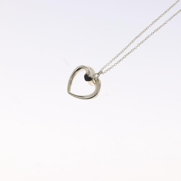 TIFFANY&Co. New Tenderness Heart Necklace Ag925 Silver Auth yk18631