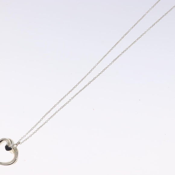 TIFFANY&Co. New Tenderness Heart Necklace Ag925 Silver Auth yk18631