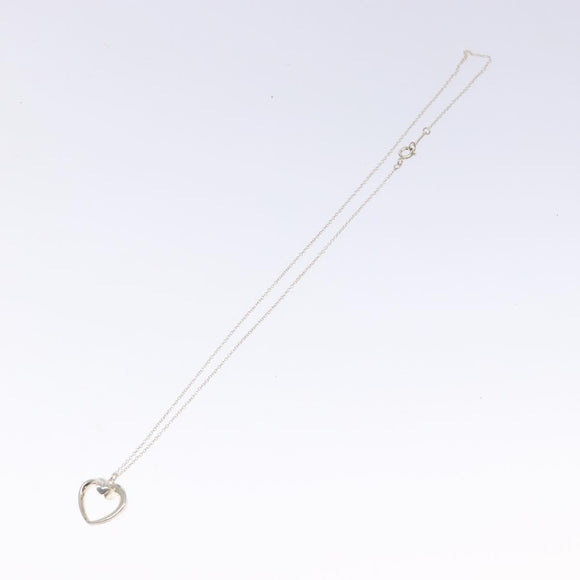 TIFFANY&Co. New Tenderness Heart Necklace Ag925 Silver Auth yk18631