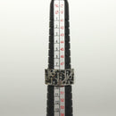 Christian Dior Ring Necklace Metal 2Set Silver Gold Tone Auth yk18632-19