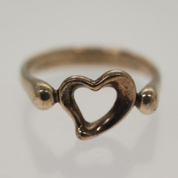 TIFFANY&Co. Ring Necklace Ag925 2Set Silver Auth yk18634