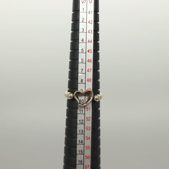 TIFFANY&Co. Ring Necklace Ag925 2Set Silver Auth yk18634