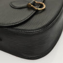 LOUIS VUITTON Epi Saint Cloud PM Shoulder Bag Black M52212 LV Auth yk18637-15