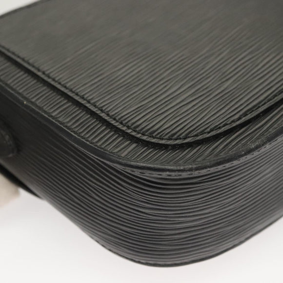 LOUIS VUITTON Epi Saint Cloud PM Shoulder Bag Black M52212 LV Auth yk18637