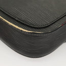 LOUIS VUITTON Epi Saint Cloud PM Shoulder Bag Black M52212 LV Auth yk18637-8