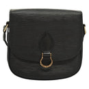 LOUIS VUITTON Epi Saint Cloud PM Shoulder Bag Black M52212 LV Auth yk18637-13
