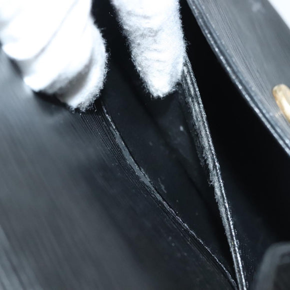 LOUIS VUITTON Epi Saint Cloud PM Shoulder Bag Black M52212 LV Auth yk18637