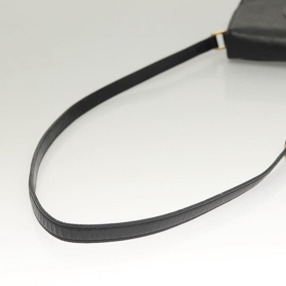 LOUIS VUITTON Epi Saint Cloud PM Shoulder Bag Black M52212 LV Auth yk18637