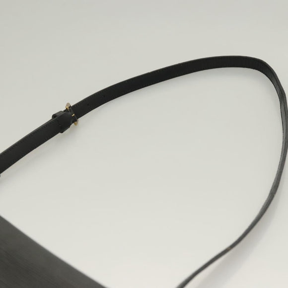 LOUIS VUITTON Epi Saint Cloud PM Shoulder Bag Black M52212 LV Auth yk18637
