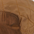 PRADA Backpack Nylon Brown Gold Auth yk18648-16