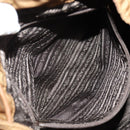 PRADA Backpack Nylon Brown Gold Auth yk18648-30