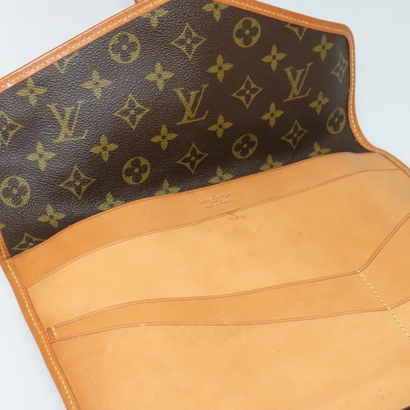 LOUIS VUITTON Monogram Portable Serviette Shoulder Bag No.230 LV Auth yk18649
