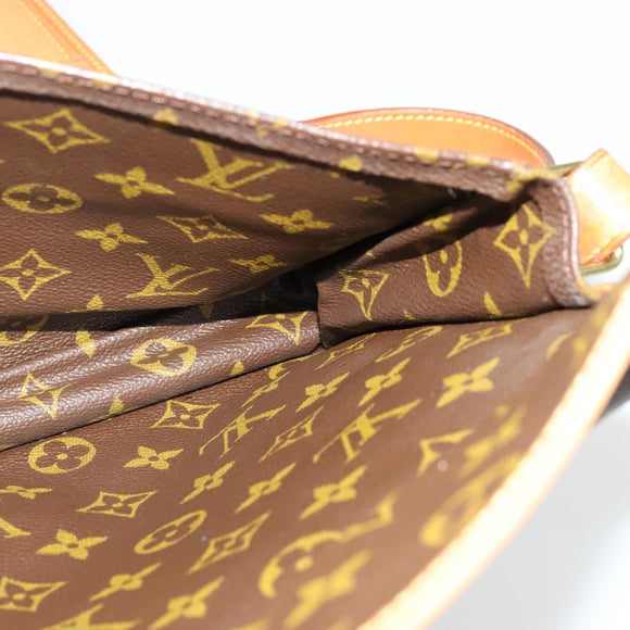LOUIS VUITTON Monogram Portable Serviette Shoulder Bag No.230 LV Auth yk18649