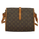 LOUIS VUITTON Monogram Portable Serviette Shoulder Bag No.230 LV Auth yk18649-2