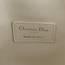 Christian Dior Canage Nomad Pouch Leather White Auth yk18674A-18