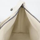 Christian Dior Canage Nomad Pouch Leather White Auth yk18674A-19