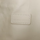 Christian Dior Canage Nomad Pouch Leather White Auth yk18674A-12