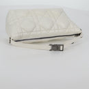 Christian Dior Canage Nomad Pouch Leather White Auth yk18674A-7