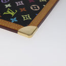LOUIS VUITTON Multicolor Pochette Cles Coin Purse Black M13664 LV Auth yk18688V-16