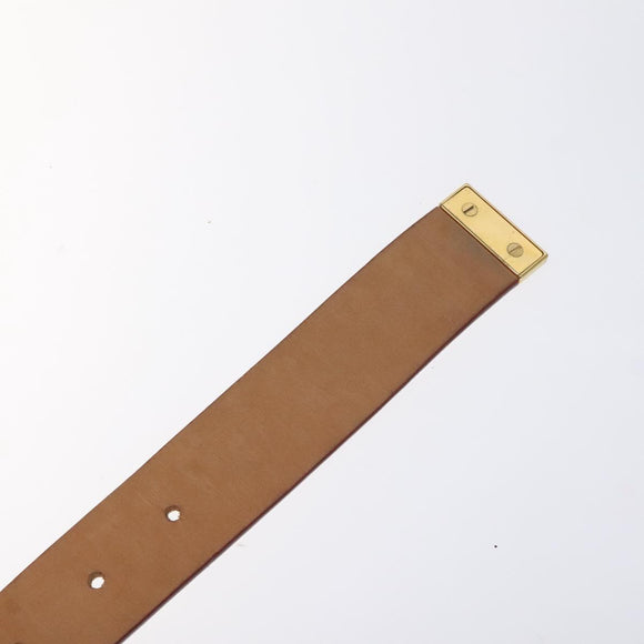 LOUIS VUITTON Monogram Multicolor Ceinture Care Belt White LV Auth yk18692