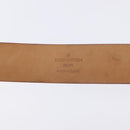 LOUIS VUITTON Monogram Multicolor Ceinture Care Belt White LV Auth yk18692-11