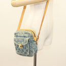 LOUIS VUITTON Monogram Denim Camera Bag Shoulder Bag Blue M95348 LV Auth yk18693-22
