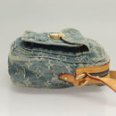 LOUIS VUITTON Monogram Denim Camera Bag Shoulder Bag Blue M95348 LV Auth yk18693-4