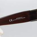 GUCCI Horsebit Sunglasses plastic Brown Auth yk18698-10