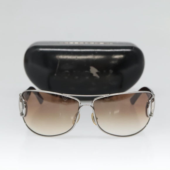 GUCCI Horsebit Sunglasses plastic Brown Auth yk18698