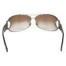 GUCCI Horsebit Sunglasses plastic Brown Auth yk18698-3