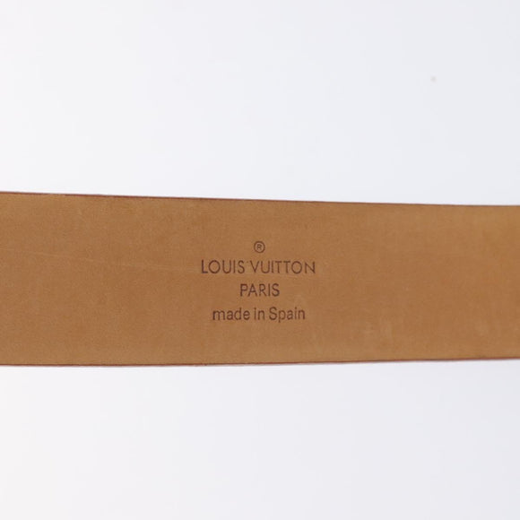 LOUIS VUITTON Monogram Multicolor Ceinture Care Belt Black LV Auth yk18706