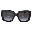CHANEL COCO Mark Sunglasses plastic Black CC Auth yk18714V-2