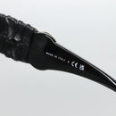 CHANEL COCO Mark Sunglasses plastic Black CC Auth yk18714V-9