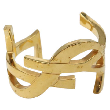 SAINT LAURENT Cassandra Bracelet metal Gold Auth yk18725 - 0