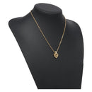 Christian Dior Necklace metal Gold Auth yk18728-1
