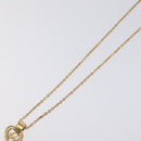 Christian Dior Necklace metal Gold Auth yk18728-9