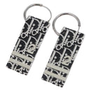 Christian Dior Pierce Earring metal Black Auth yk18729-1