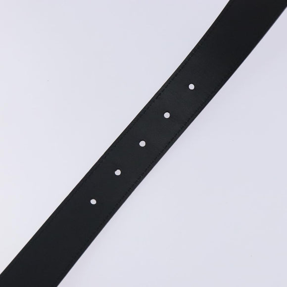LOUIS VUITTON Multicolor Ceinture LV cut Belt Black M6890 LV Auth yk18733V