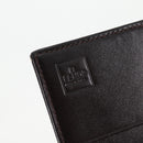 FENDI Zucca Canvas Long Wallet Black Brown Auth yk18739V-9